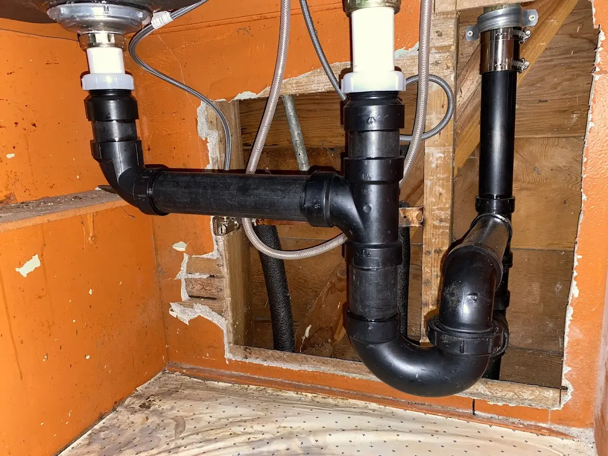 Professional Plumbing Inspection equipment and tools on the job in Tilden